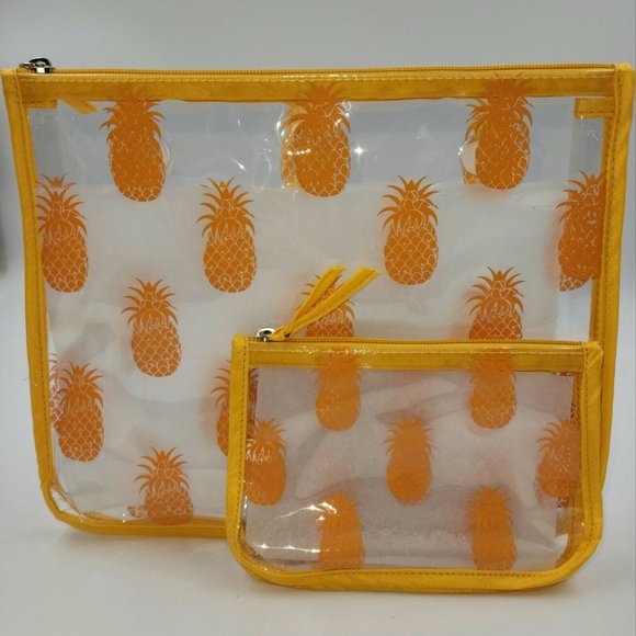 BOGG BAG DECORATIVE INSERT BAGS (SET OF 2) PINEAPPLE - Picture 1 of 3